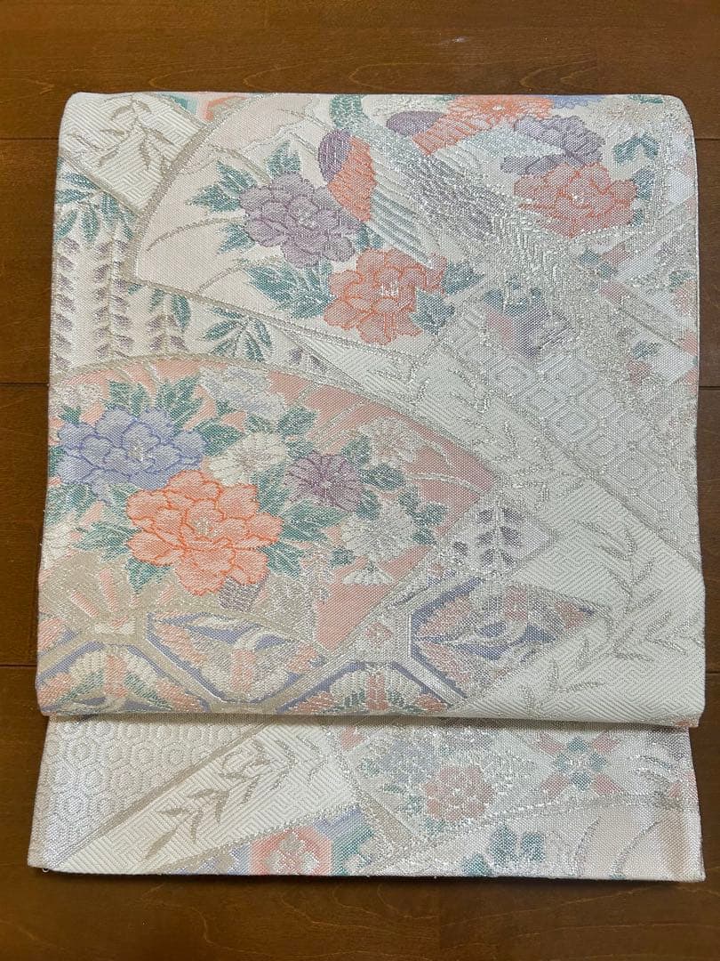 美品　正絹訪問着　フルセット4点セット 入学式　七五三　お宮参り　バチ衿