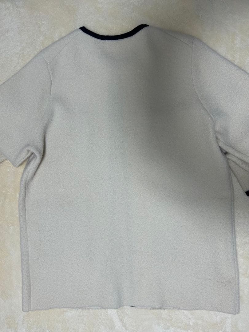 23区　ミニブークレ ニットジャケット