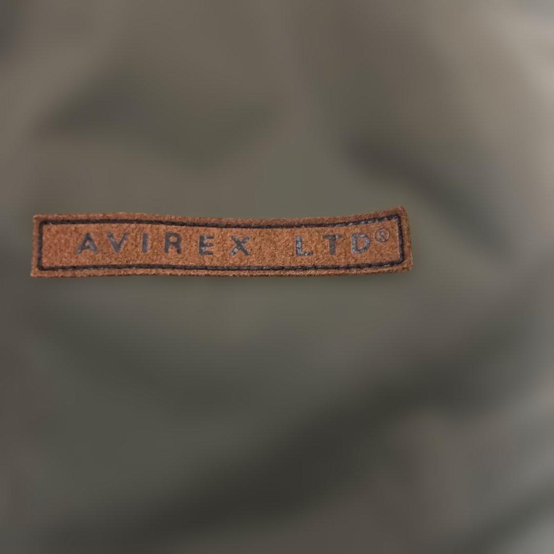 AVIREX MA-1 フライトジャケット S オリーブ カーキ 短丈
