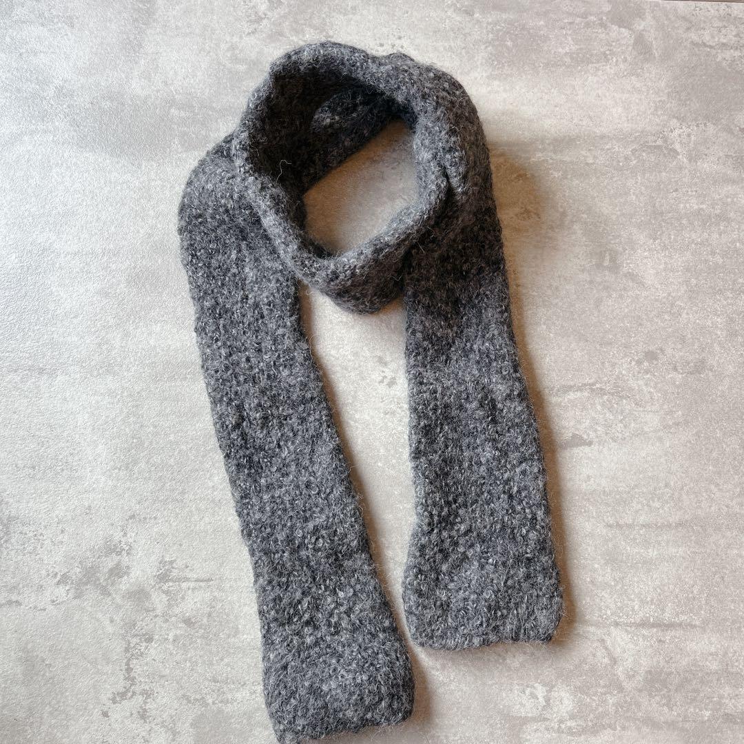 JOHN LAWRENCE SULLIVAN マフラー グレー