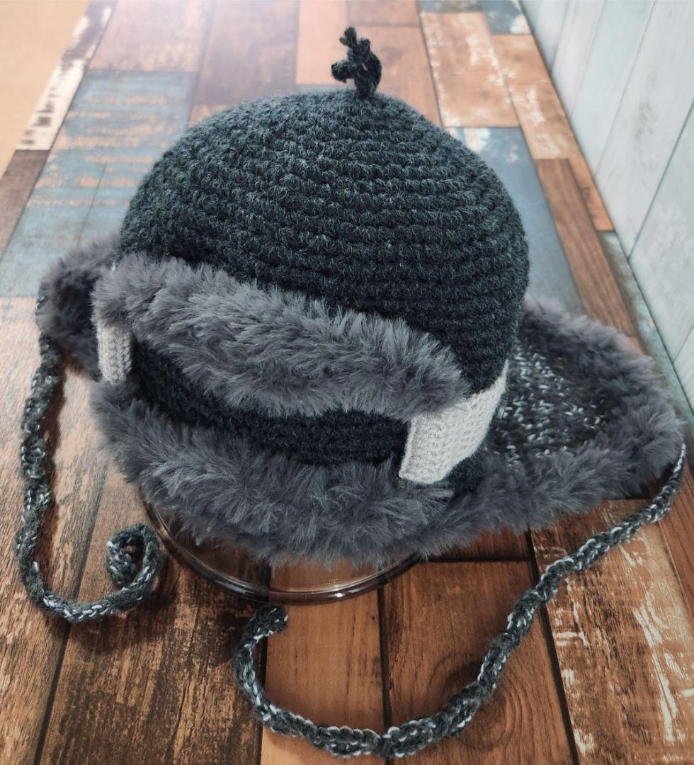 更咲ページ　フライトキャップ　スヌード３点