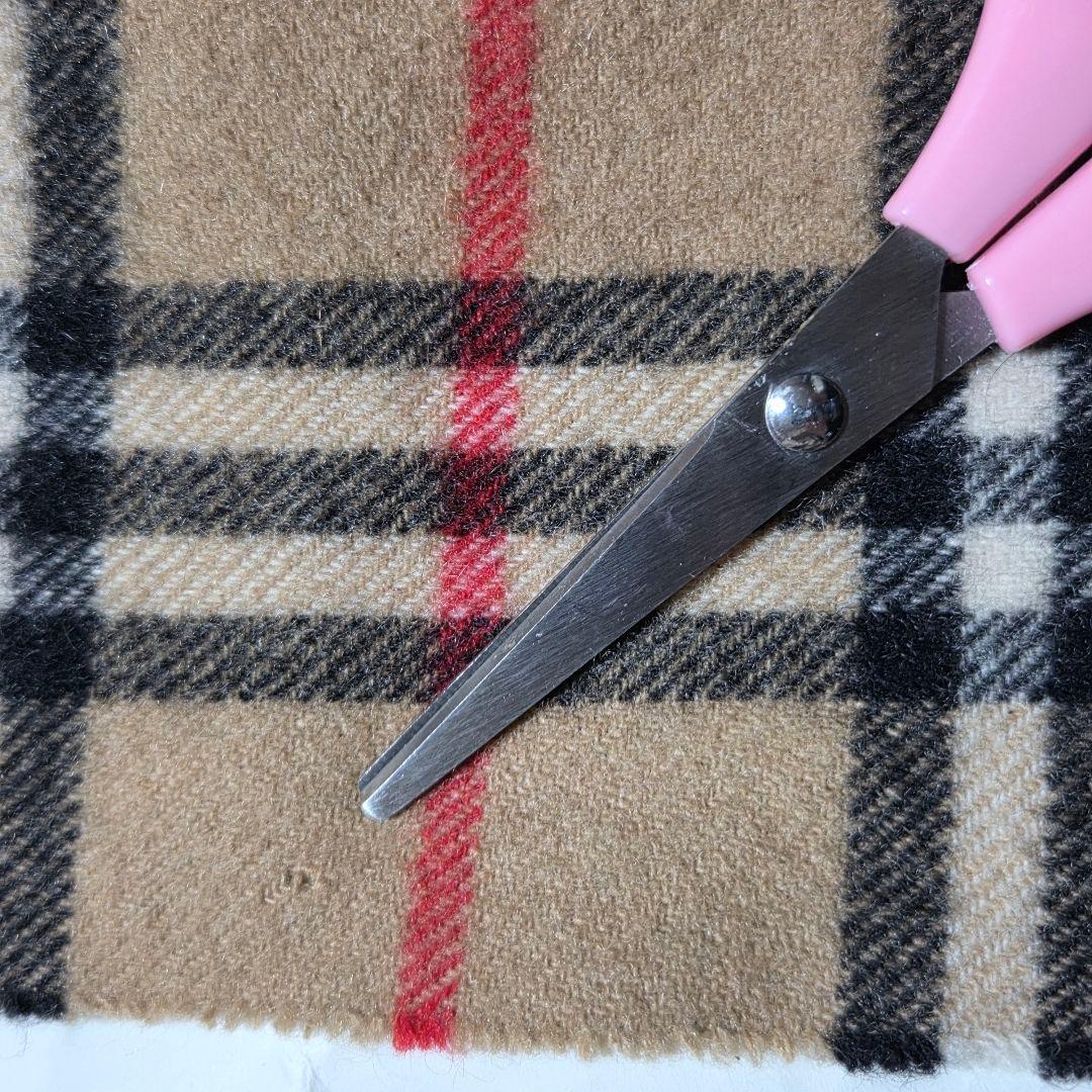 Burberrysバーバリーズカシミヤ100% マフラーノバチェック英国製古着