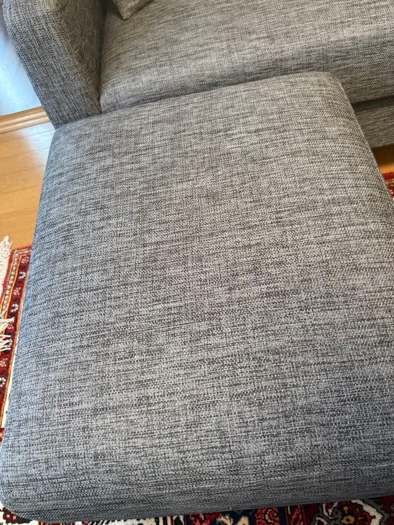 ニトリ　3人掛けソファー、オットマン