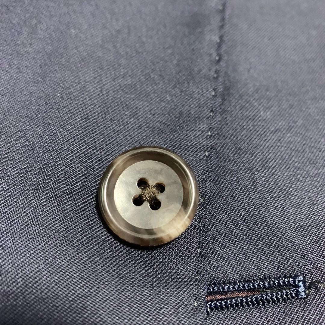 極美品 タケオキクチ カノニコ スーツ セットアップ 3ピース 赤タグ ネイビー