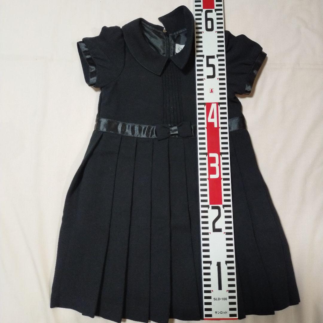 クリスチャンディオール キッズ 半袖ワンピース ブラックフォーマル サイズ4A