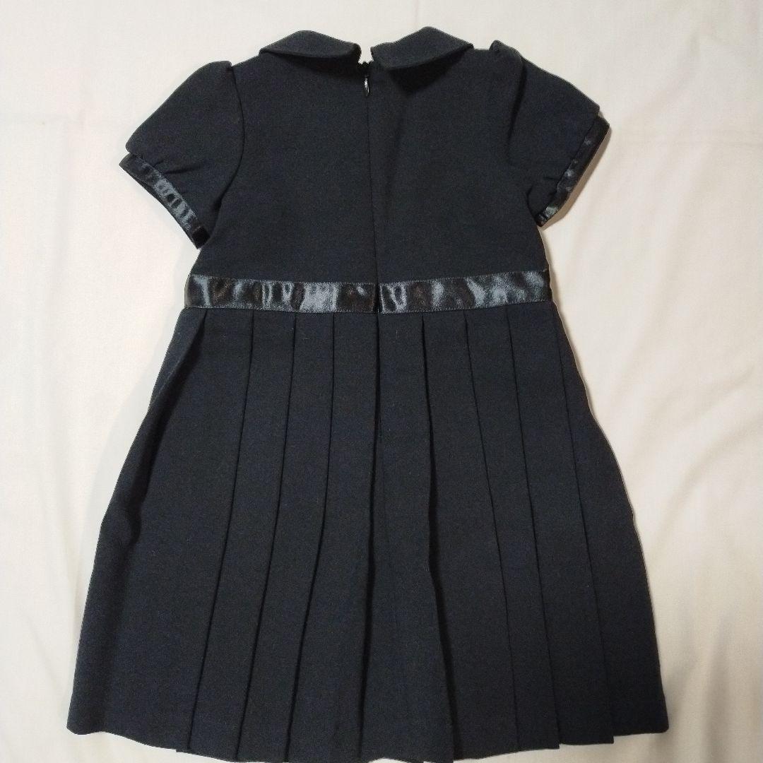 クリスチャンディオール キッズ 半袖ワンピース ブラックフォーマル サイズ4A