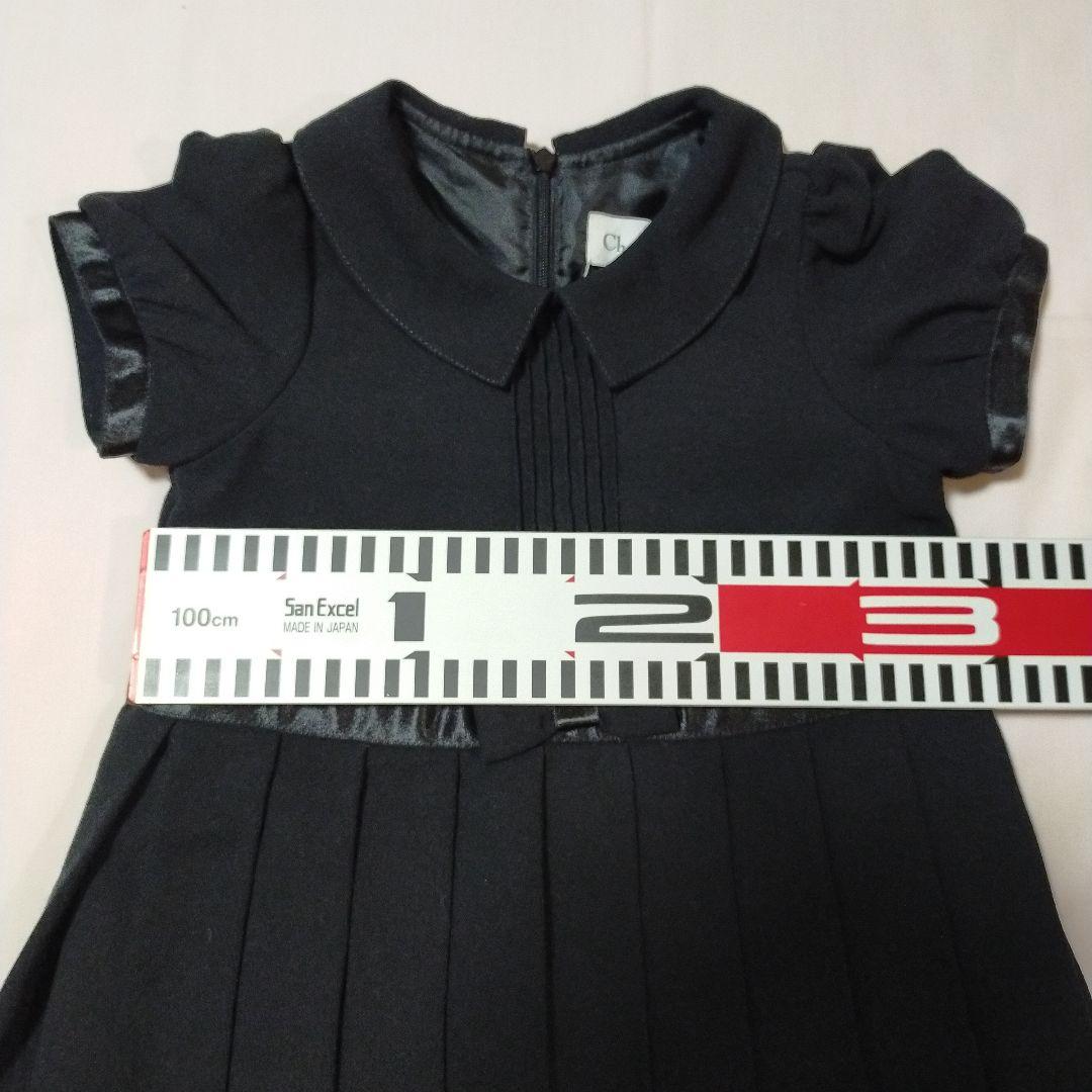 クリスチャンディオール キッズ 半袖ワンピース ブラックフォーマル サイズ4A