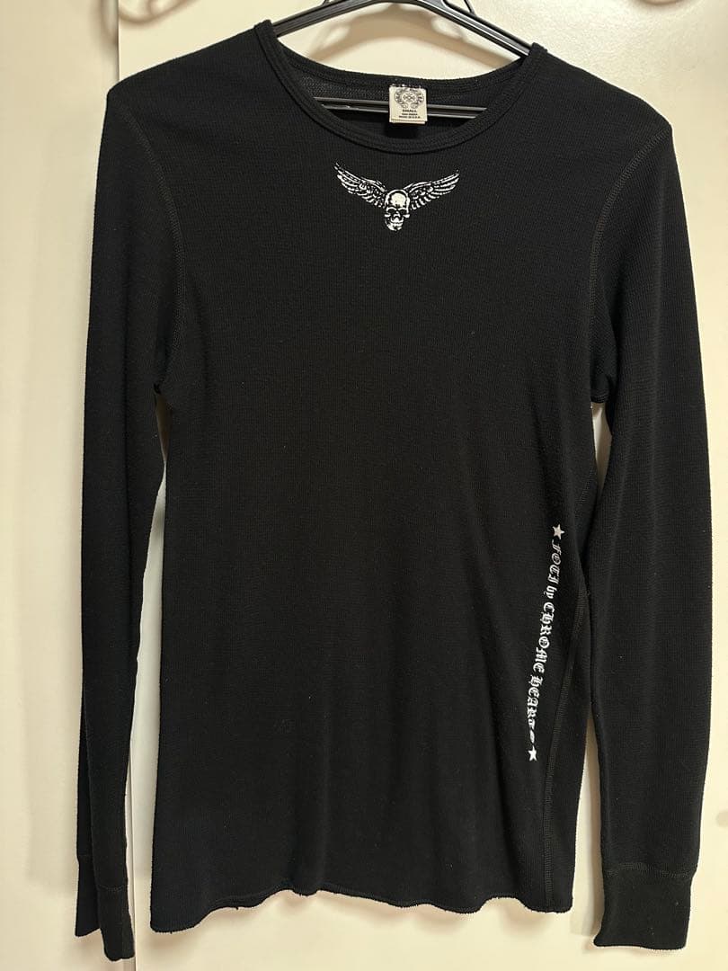 Chrome Hearts ブラック 長袖カットソー S