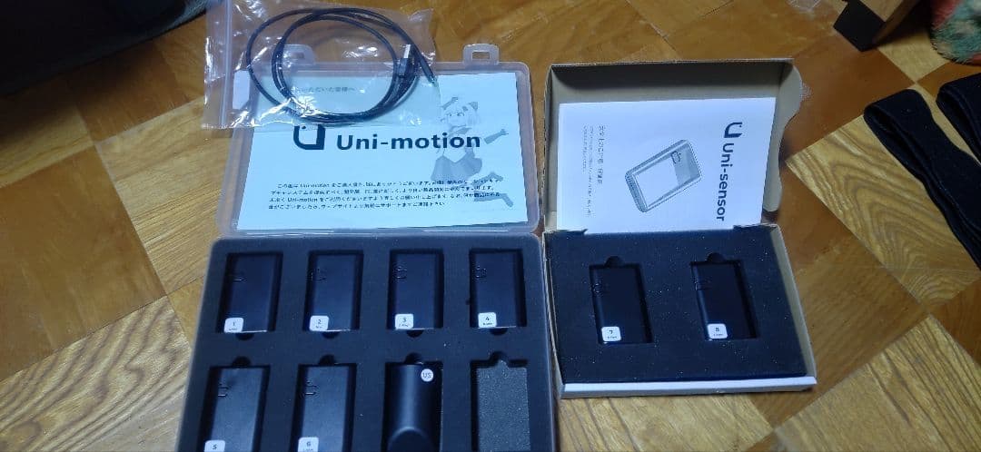 Uni-motion Uni-sensor センサー8個セット