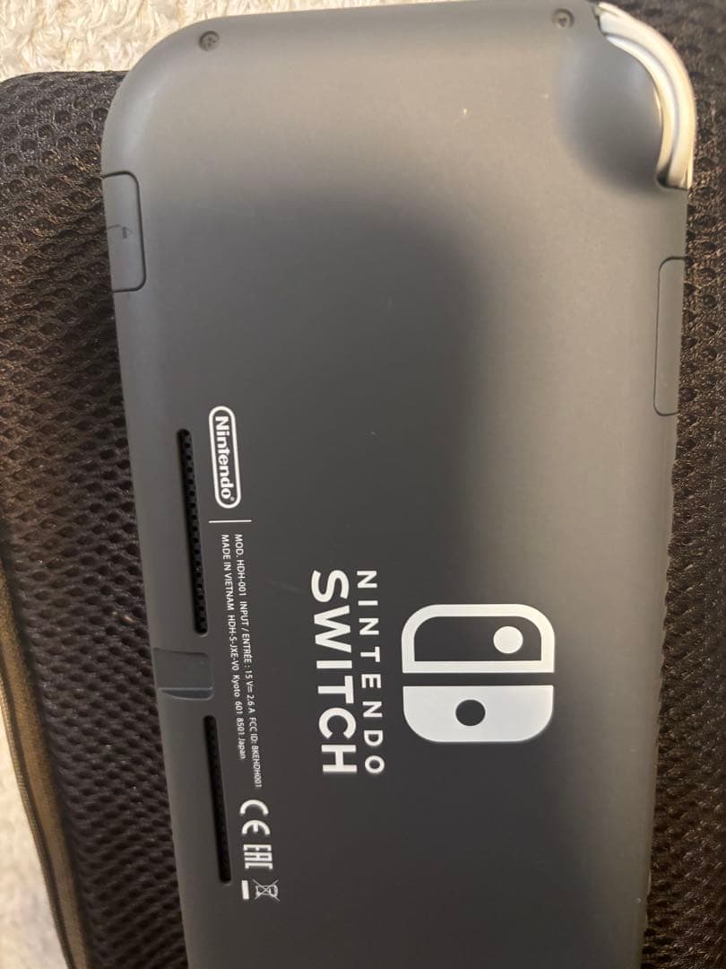 【超美品】Nintendo Switch Lite グレー 本体 + 充電器