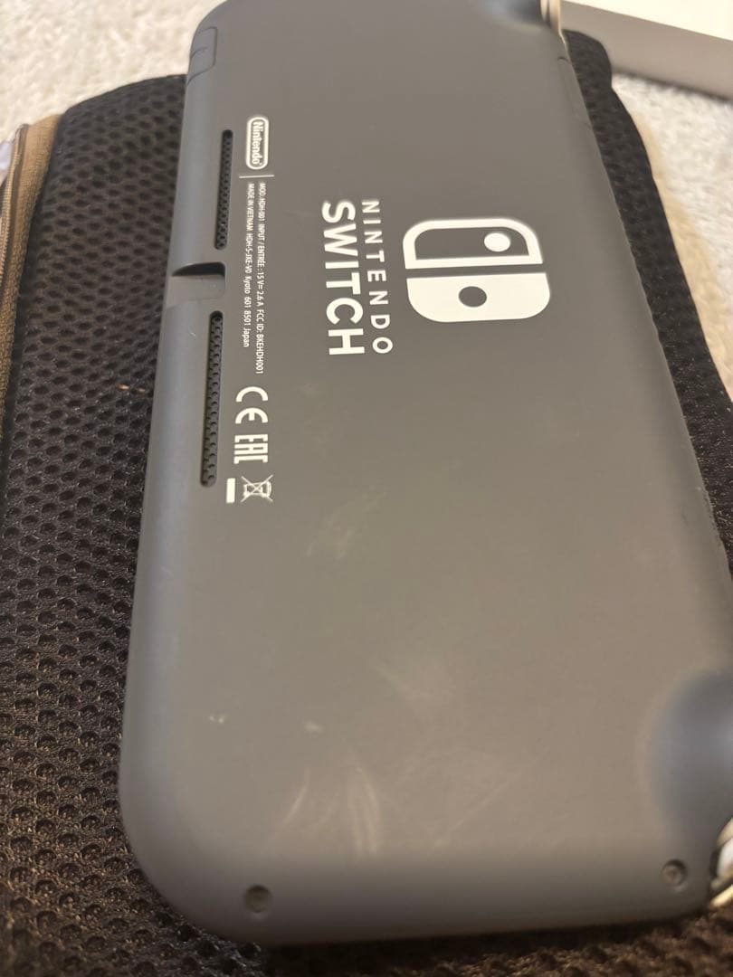 【超美品】Nintendo Switch Lite グレー 本体 + 充電器