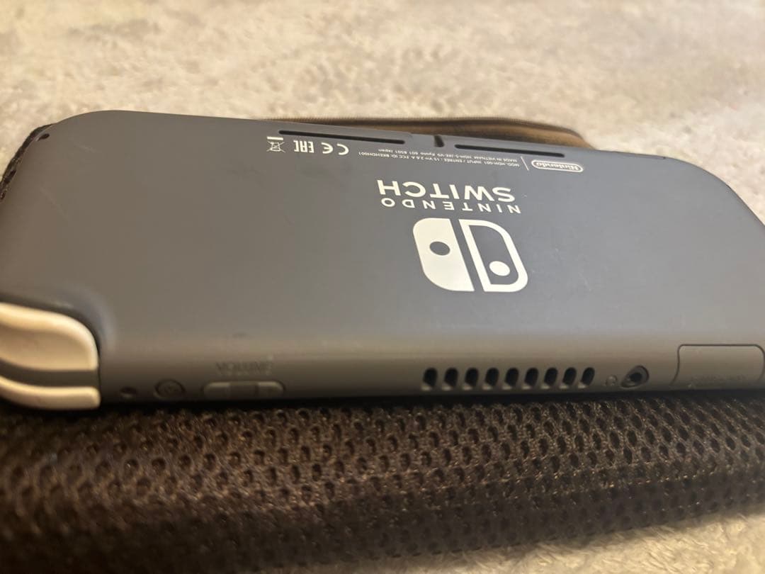 【超美品】Nintendo Switch Lite グレー 本体 + 充電器