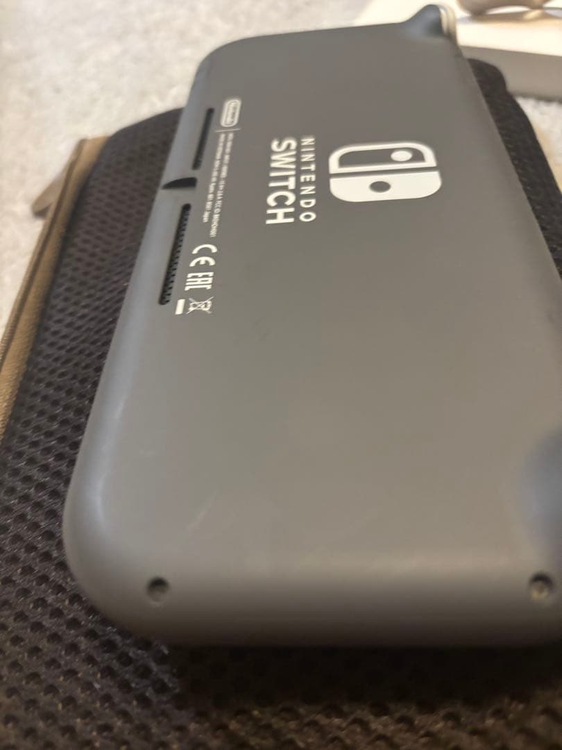【超美品】Nintendo Switch Lite グレー 本体 + 充電器
