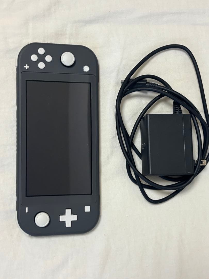 【超美品】Nintendo Switch Lite グレー 本体 + 充電器