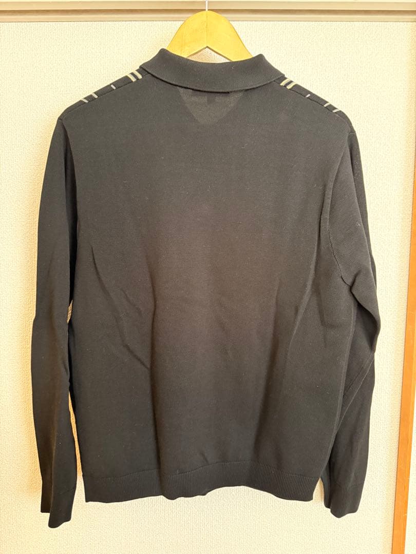 Supreme ストライプ柄 ニットポロシャツ Mサイズ