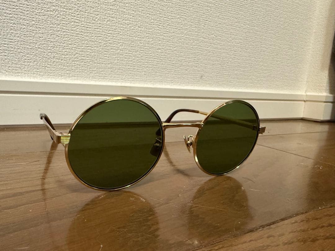 定価約75000 サンローラン SL 136 Zero 002 ゴールド