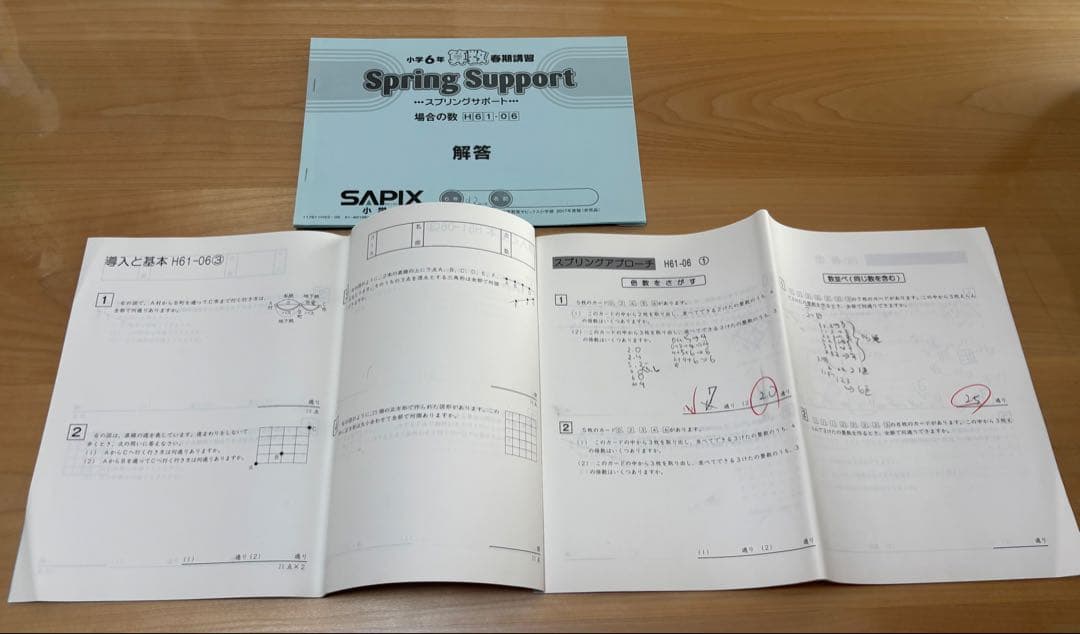 サピックス6年生まとめセット 算数 春期・夏期講習・基礎力トレーニング 含む
