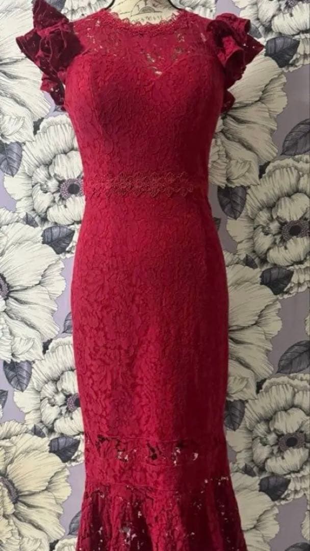 Vanessa Heart (Sugar)キャバドレス ダークレッド