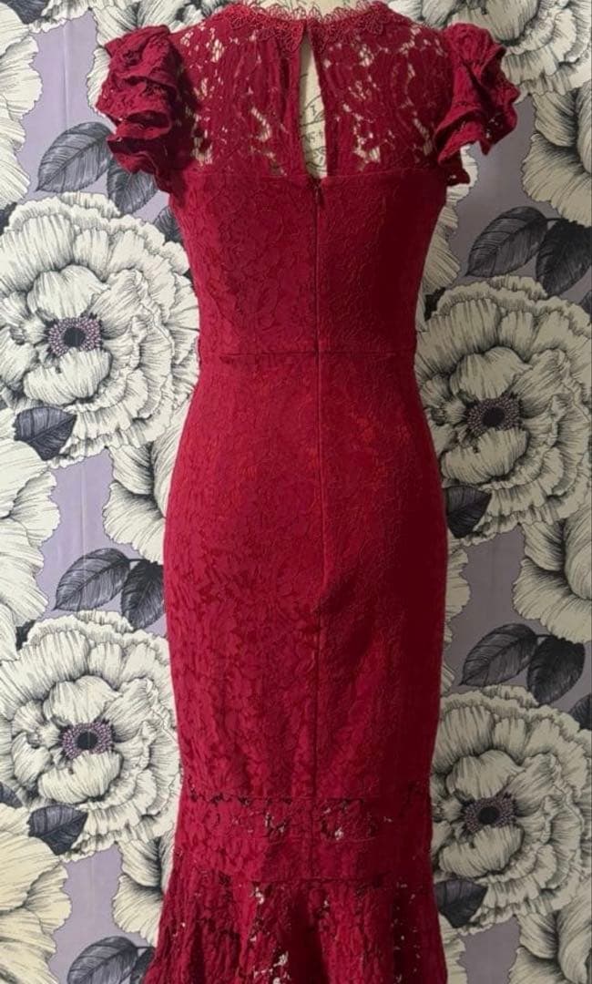 Vanessa Heart (Sugar)キャバドレス ダークレッド