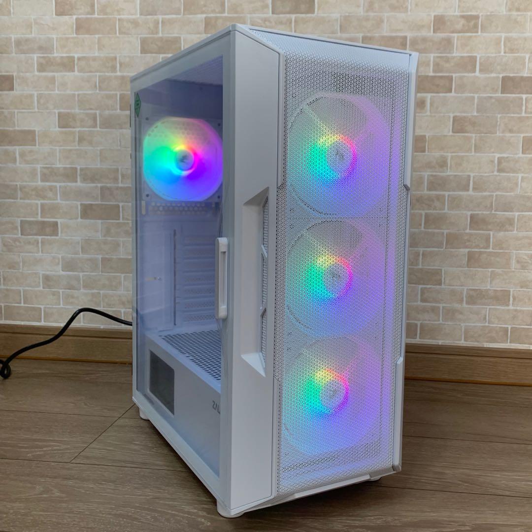 【格安】SSSランクi7&GTX1080搭載ゲーミングPCフルセットホワイト