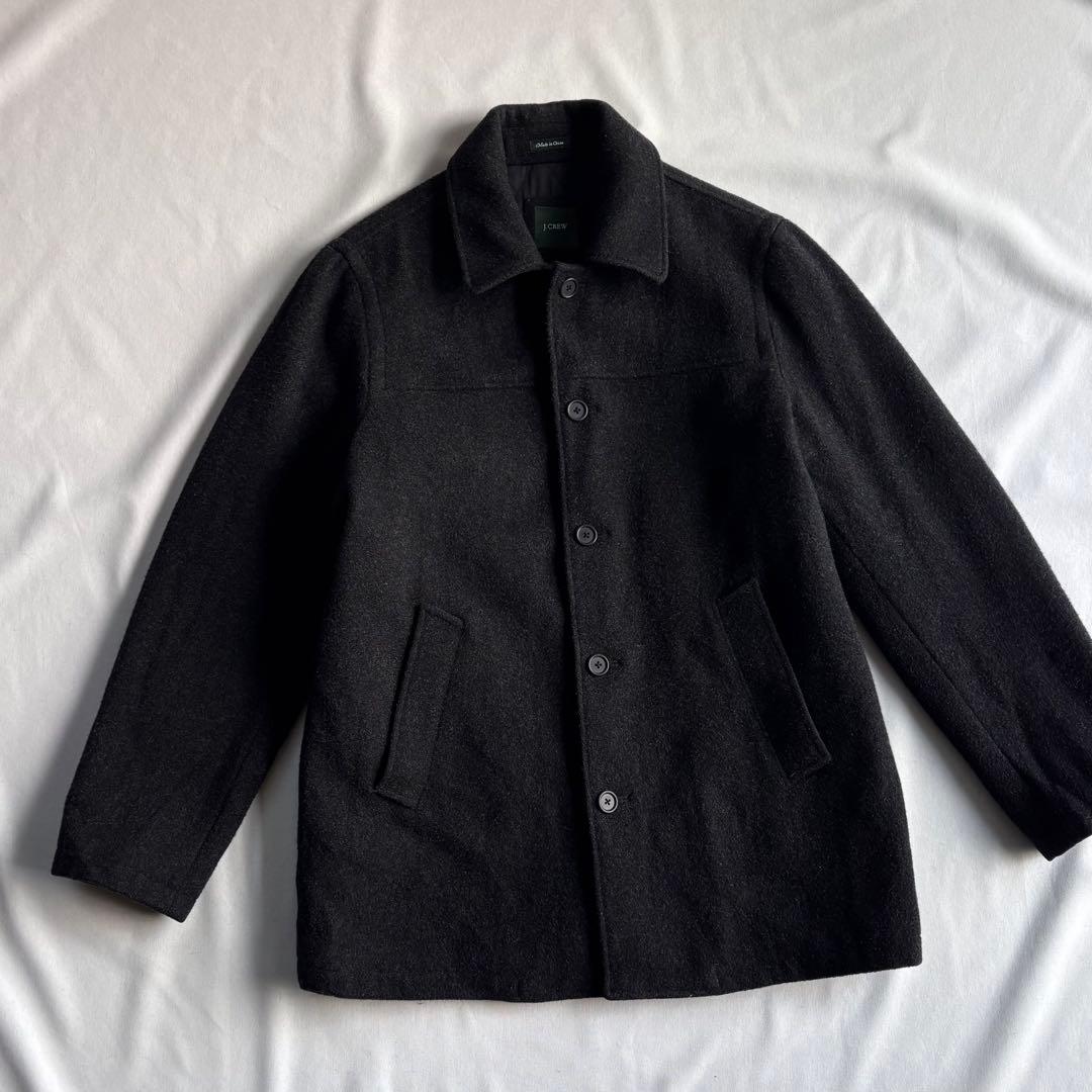 ジャケット・アウター 00s J.CREW Thinsulate wool100% car coat