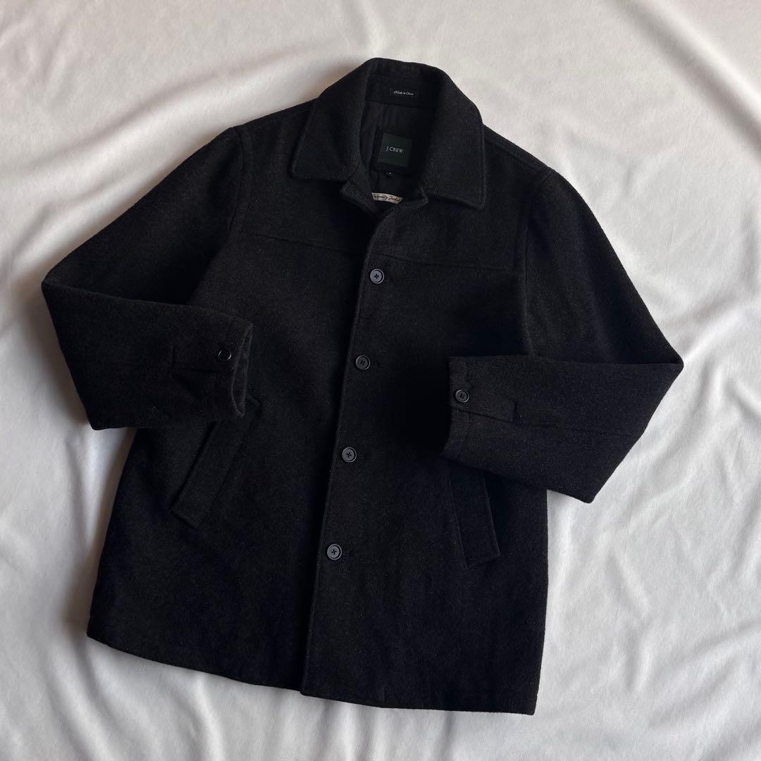 ジャケット・アウター 00s J.CREW Thinsulate wool100% car coat