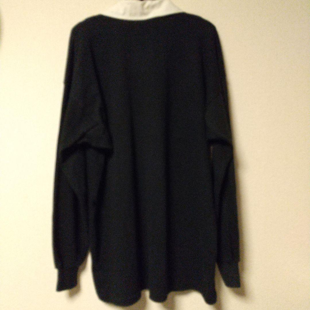 カンタベリーAll Blacks 長袖ラガーシャツ Steinlager