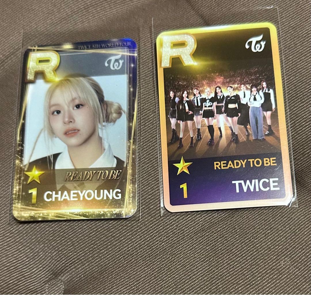 TWICE チェヨン superstarJYP リアルカード