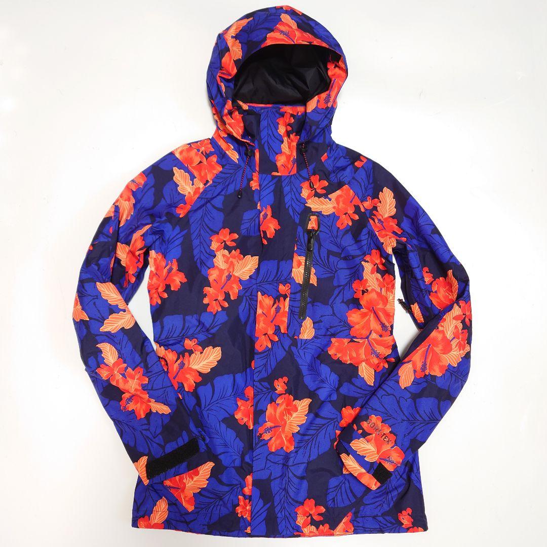 BURTON バートン スノーボードウエアゴアテックス AK ジャケットXS花柄
