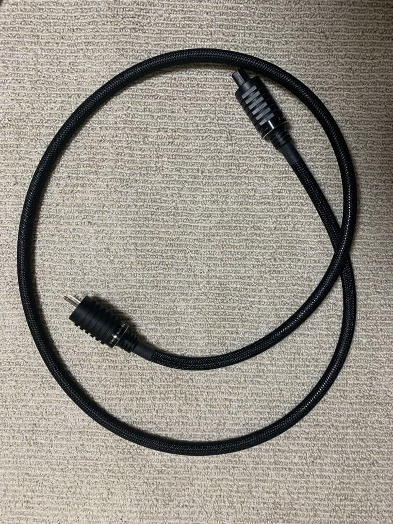 オーディオテクニカ極太電源ケーブル
