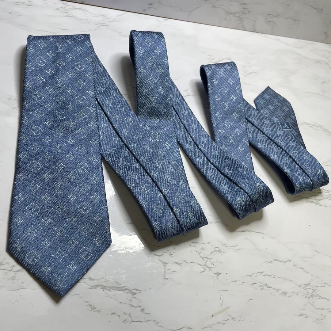 ✨極美品✨LOUIS VUITTON 最新モデル 細身M76870 クラヴァット