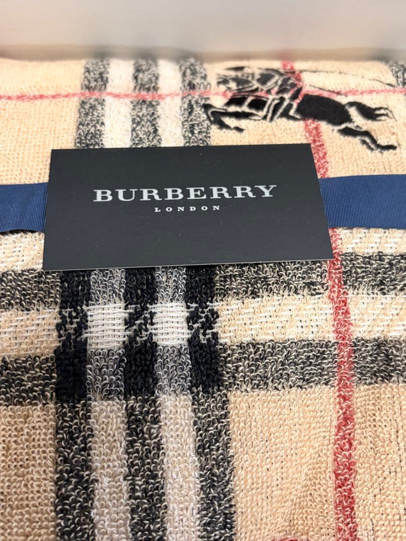 BURBERRY チェック柄ブランケット 2点セット