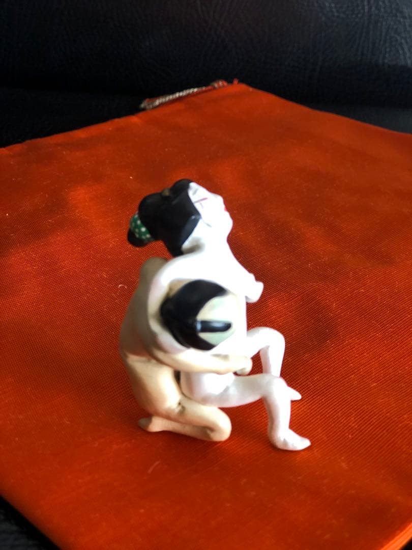 春画　陶器　春画人形　置物