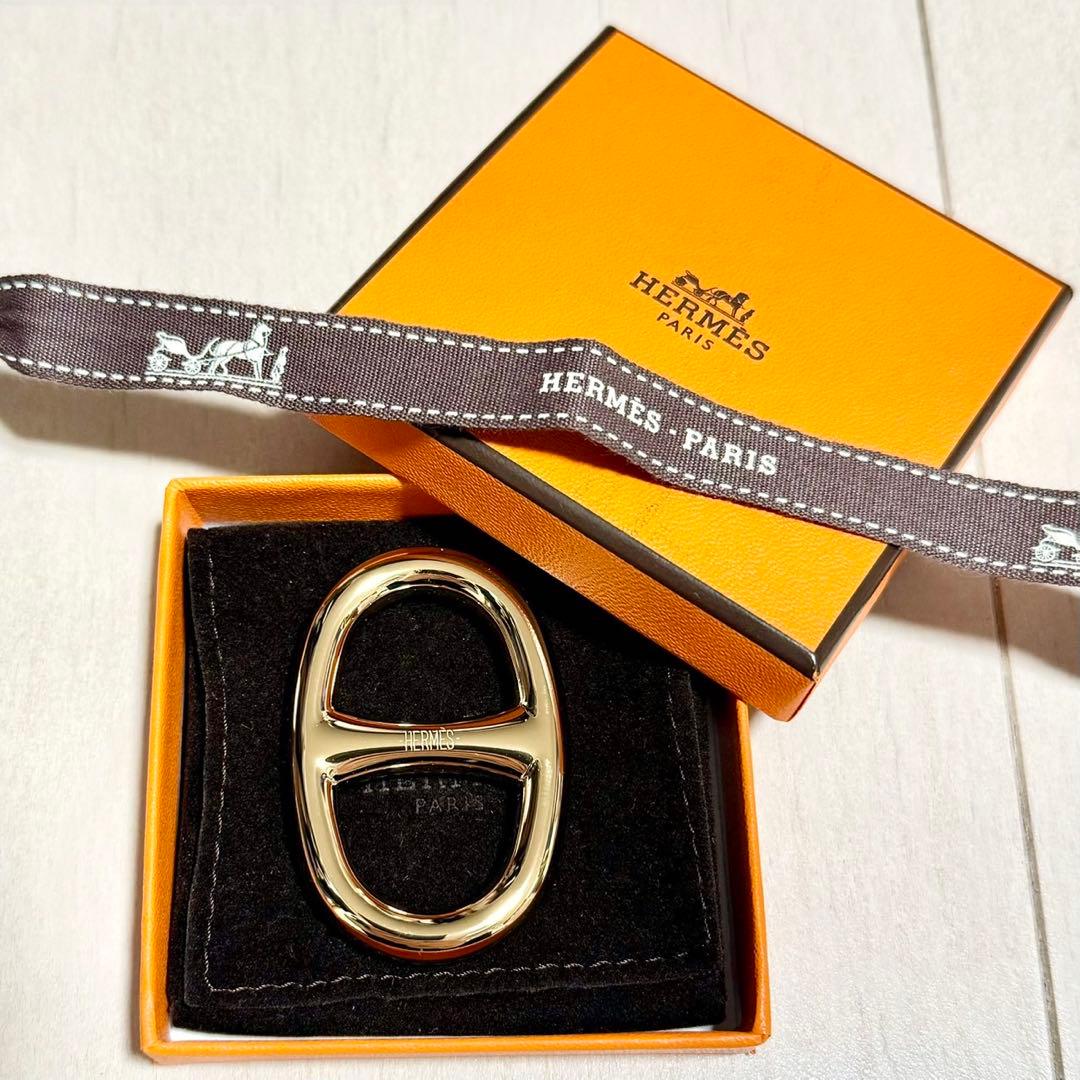 【新品未使用】HERMES シェーヌダンクル　90 ペンダントトップ　レア正規品