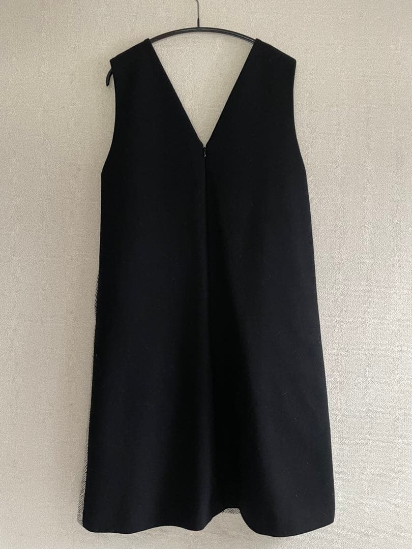 美品！ADORE クラシックヘリンボーンジャンスカ ワンピース クリーニング済