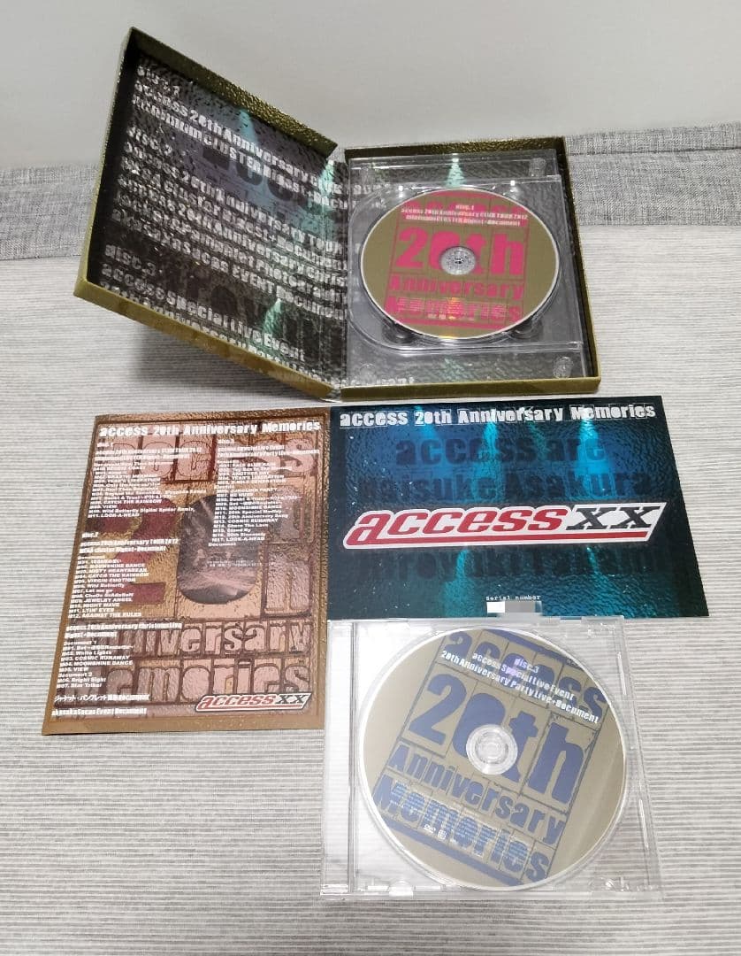 access 20th Anniversary DVD★浅倉大介 貴水博之