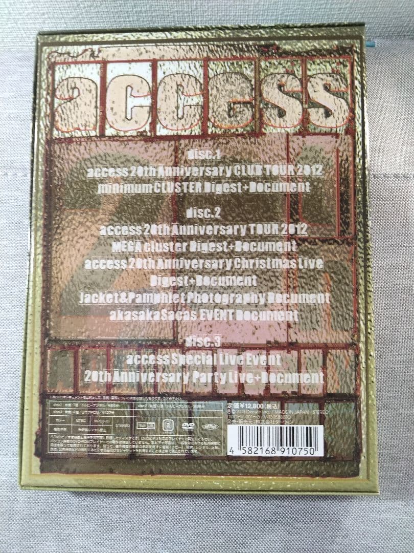 access 20th Anniversary DVD★浅倉大介 貴水博之