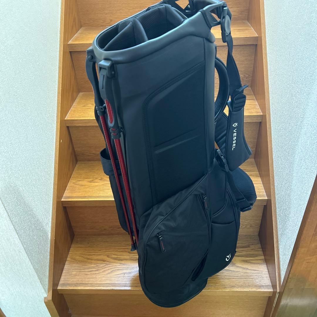 美品。VESSEL PLAYER 4.0 DXR BLACKダブルストラップ