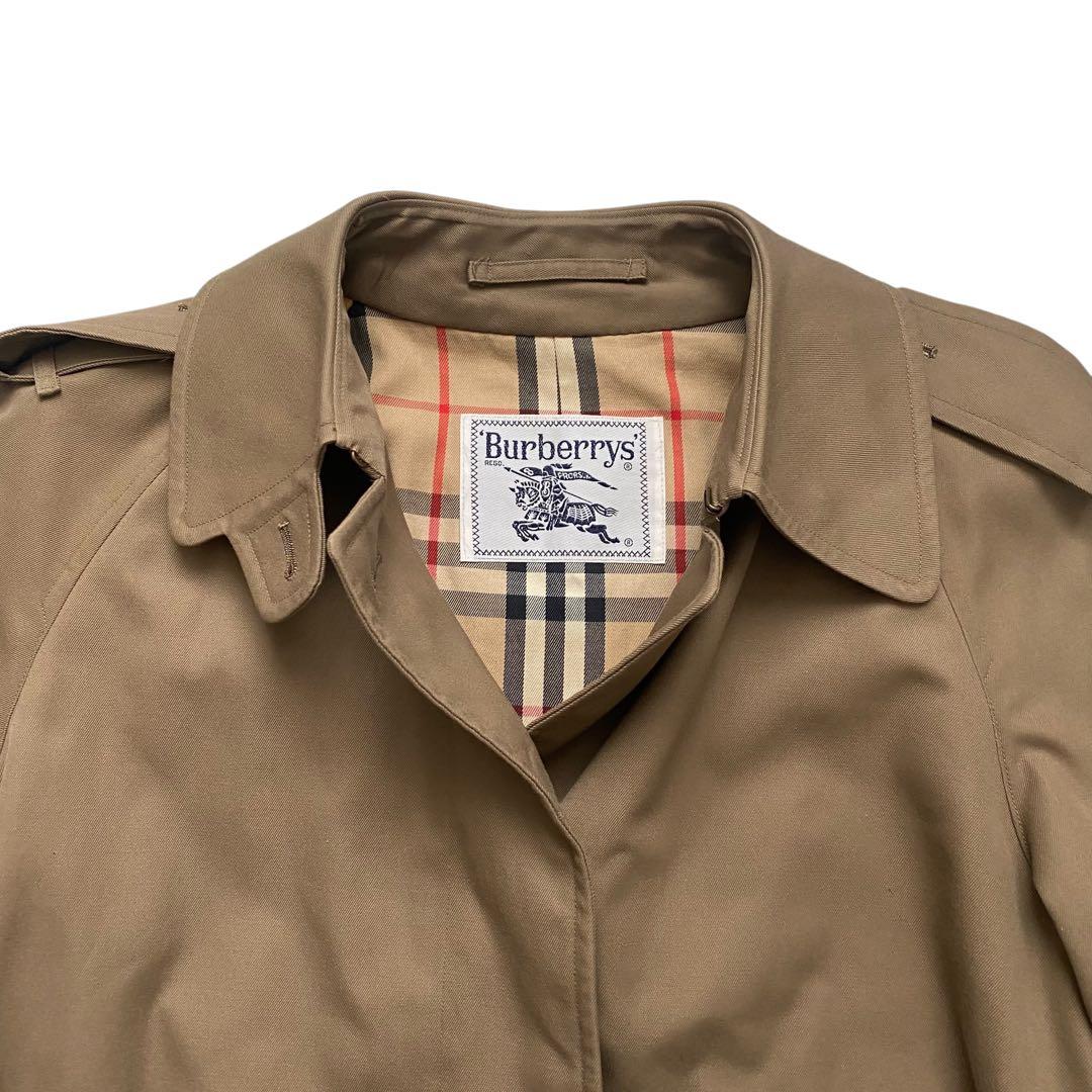 【極美品】 バーバリーズ トレンチコート ロング丈 ノバチェック ベージュ