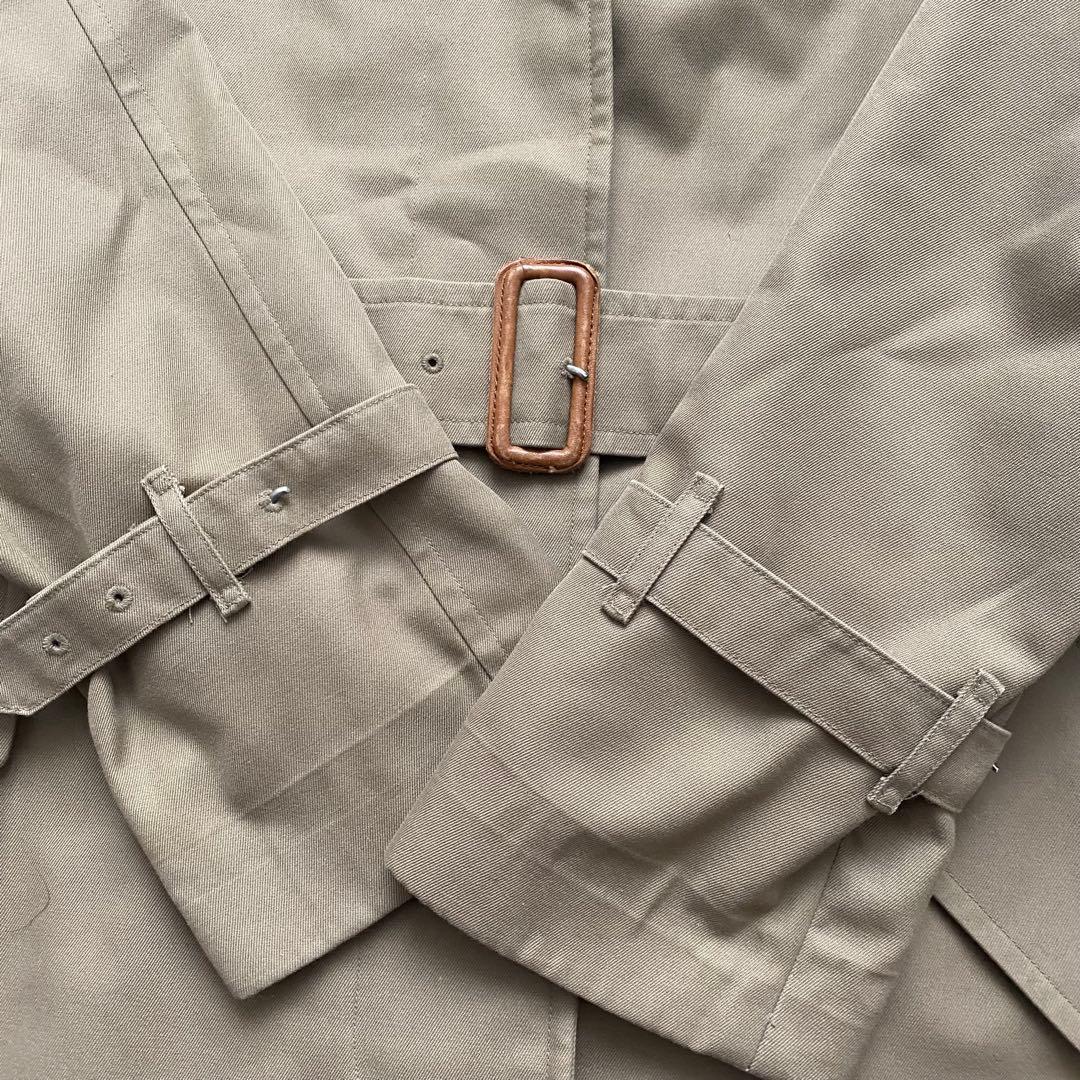 【極美品】 バーバリーズ トレンチコート ロング丈 ノバチェック ベージュ