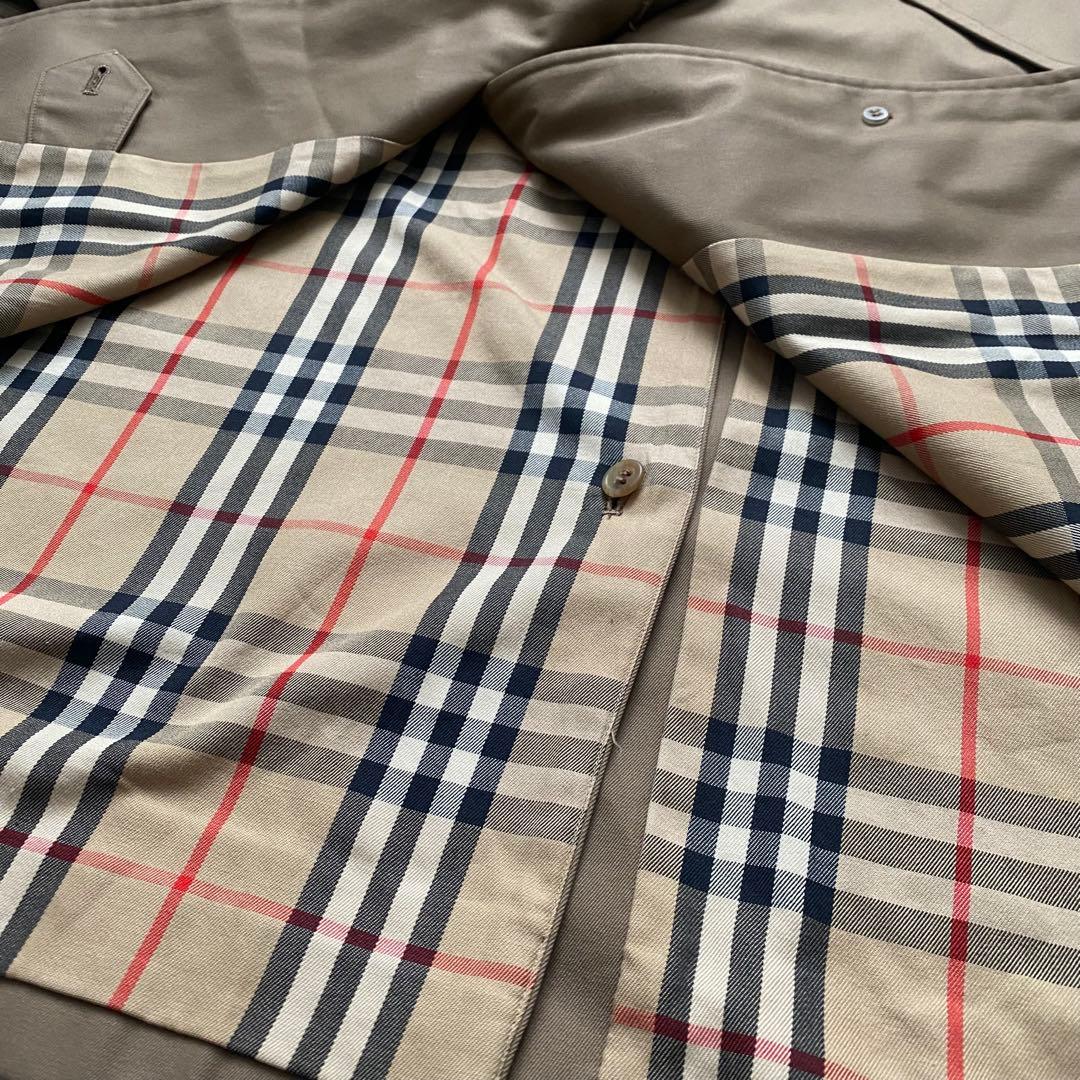 【極美品】 バーバリーズ トレンチコート ロング丈 ノバチェック ベージュ