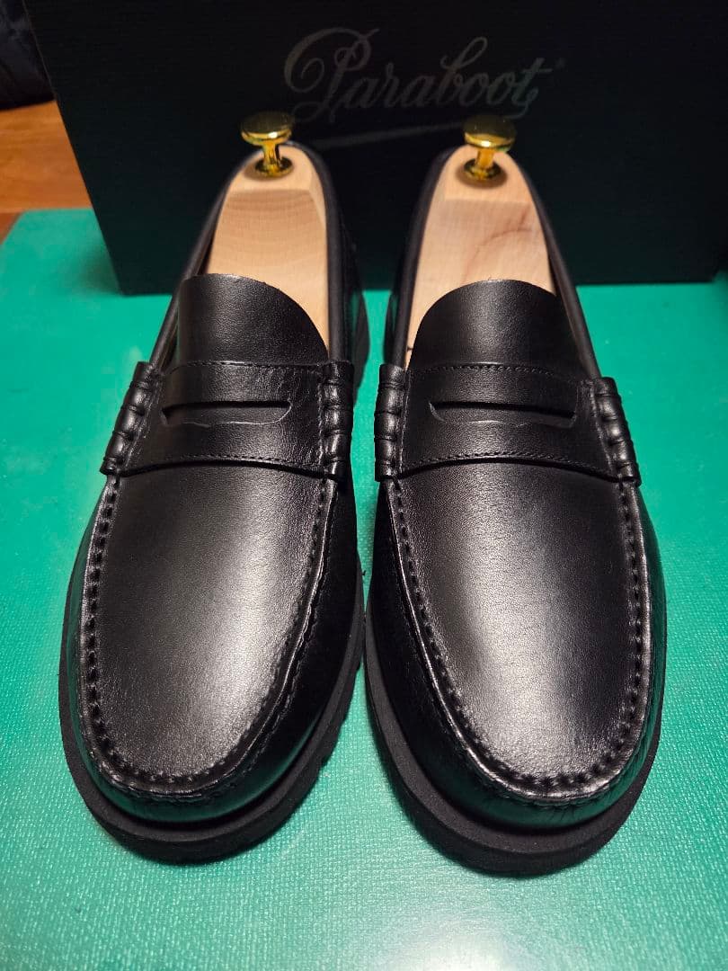 【未使用に近い】PARABOOT　パラブーツ　コローレイド　ブラック　6.5