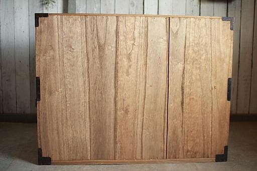 丸金具　時代箪笥3段　タンス