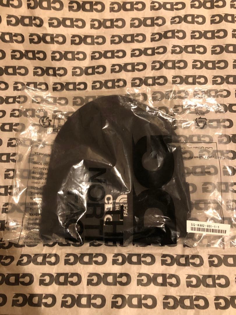 新品 The North Face CDG Beanie Black ギャルソン