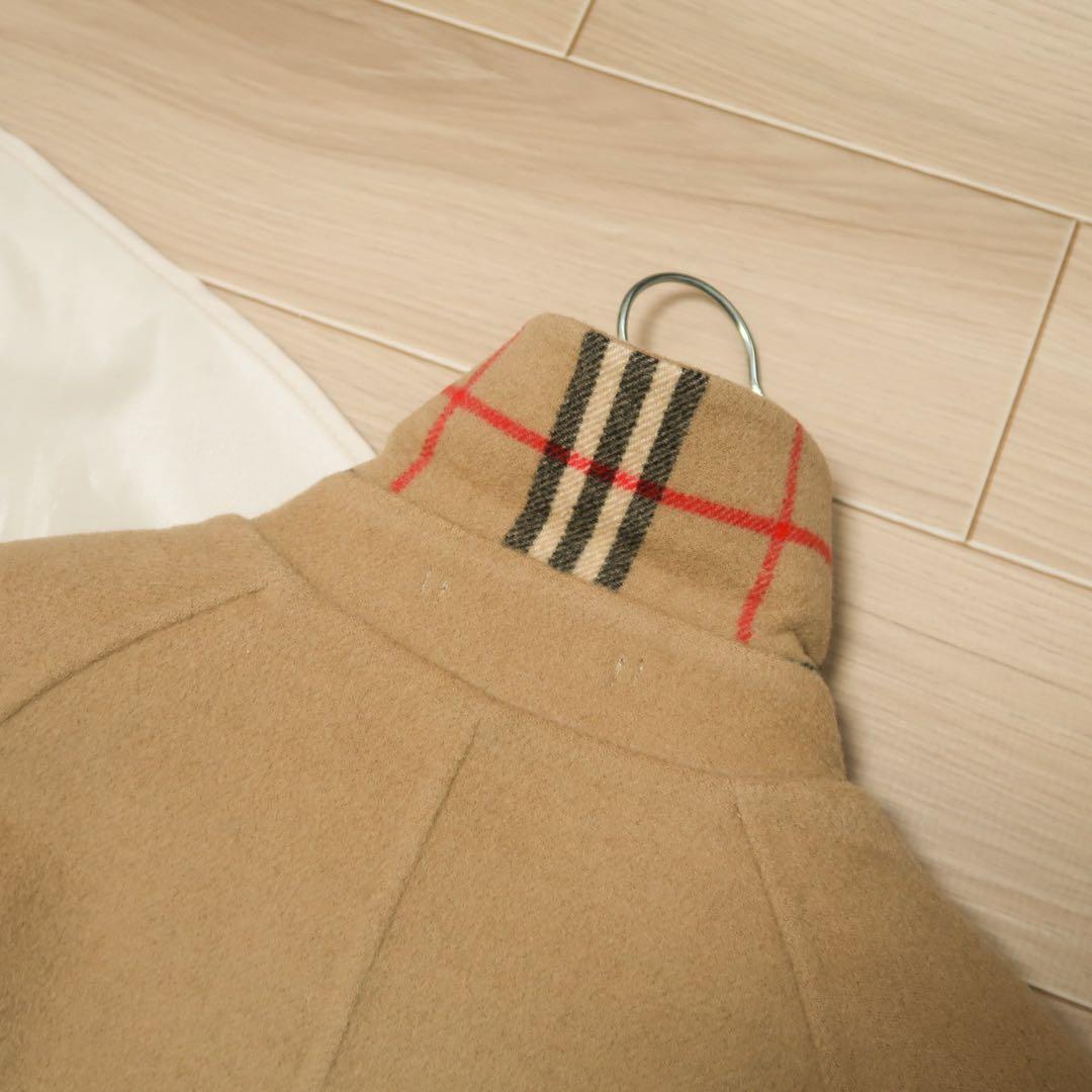 最高級品 カシミヤ ヴィンテージ バーバリー ロングコート ダブルフェイス