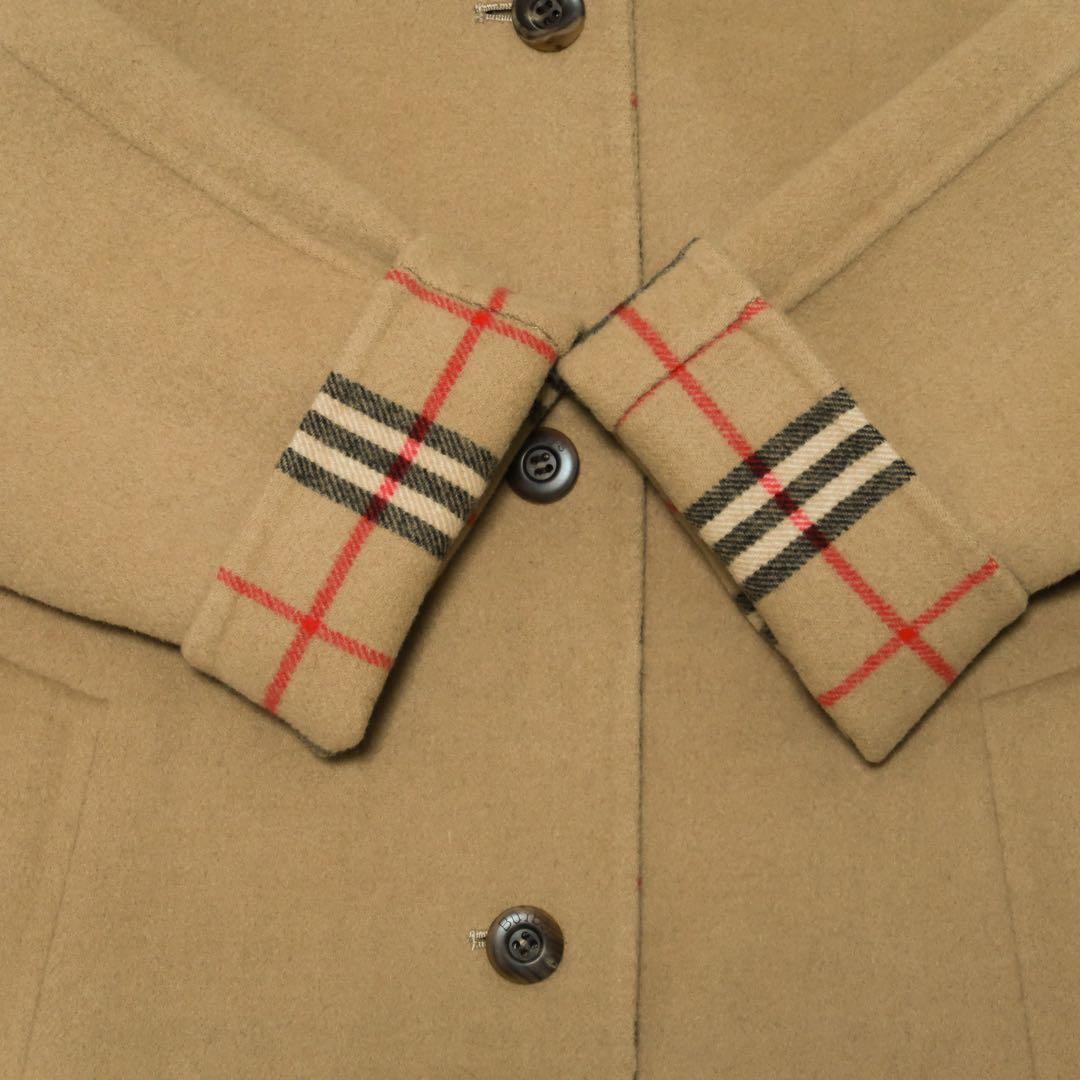 最高級品 カシミヤ ヴィンテージ バーバリー ロングコート ダブルフェイス