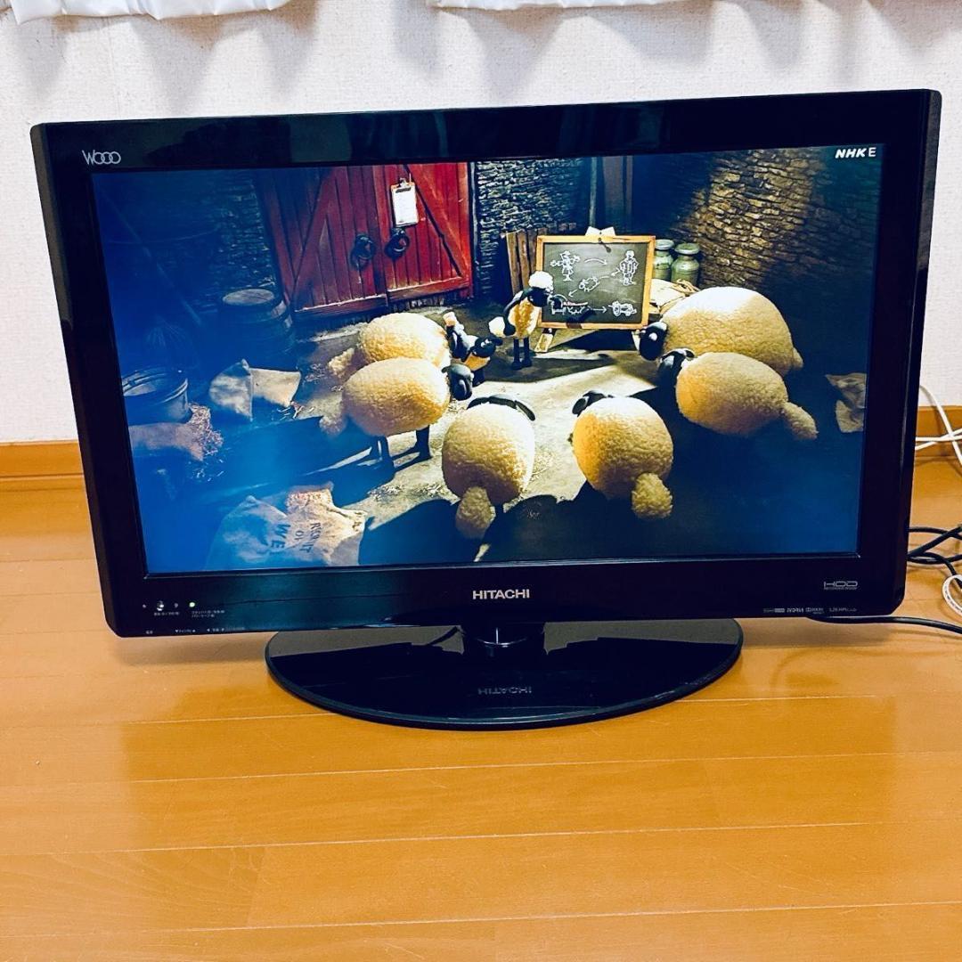 【美品/動作完動品】 HITACHI 液晶テレビ HDD内蔵 L26-HP05