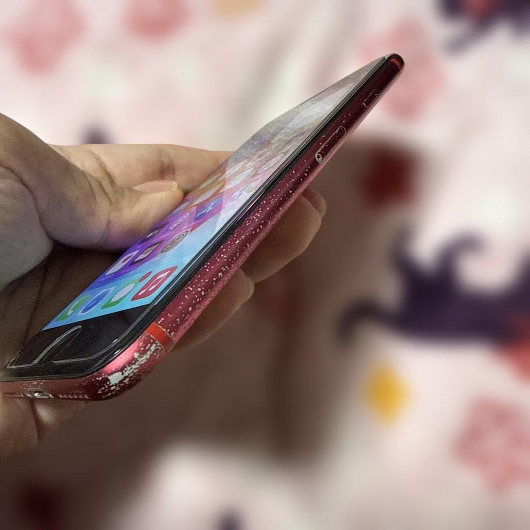 希少 大容量64GB iPhone SE 第2世代 赤 レッド SIMロックなし