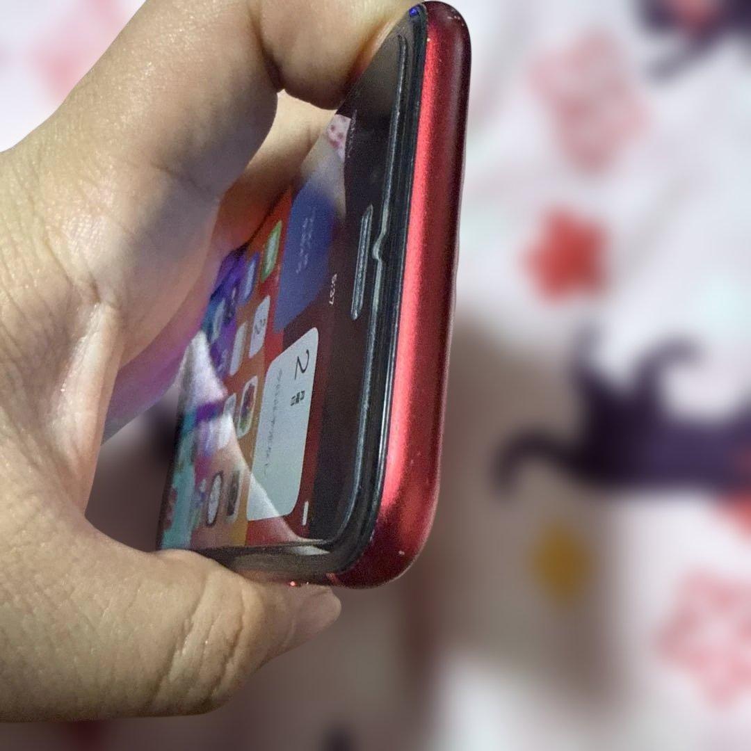 希少 大容量64GB iPhone SE 第2世代 赤 レッド SIMロックなし