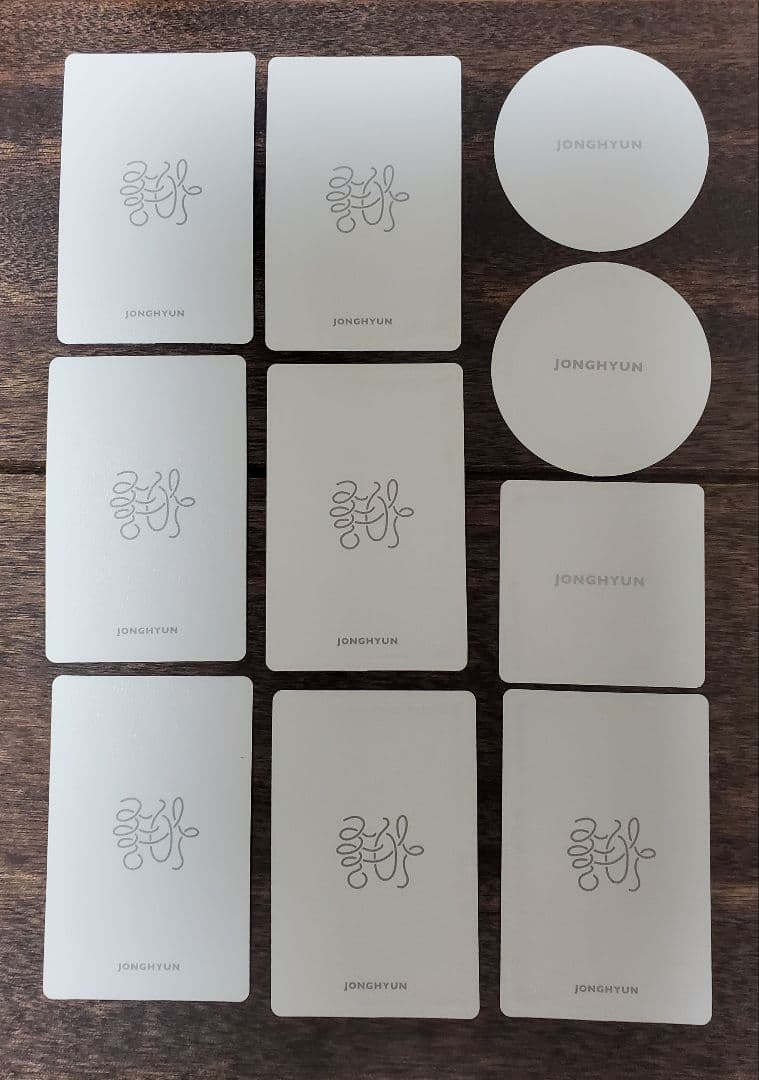 ★10枚★SHINee ジョンヒョン She is チョア ステッカーセット